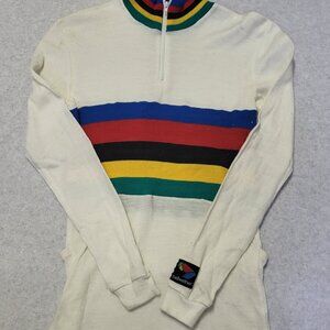 Vintage Bellwether Cycling Bike Jersey Long Sleeve Small